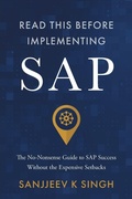 Cover: Read This Before Implementing SAP - Greenleaf Book Group, LLC