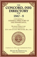 Cover: Concord, (NH) Directory, 1867-8 - Heritage Books Inc.