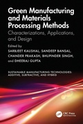 Cover: Green Manufacturing and Materials Processing Methods - CRC Press