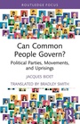 Cover: Can Common People Govern? - Routledge