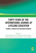 Cover: Forty Years of the International Journal of Lifelong Education, Volume II - Routledge