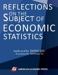 Cover: Reflections on the Subject of Economic Statistics - American Academic Press