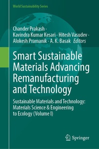 Enlarge image Cover: Smart Sustainable Materials Advancing Remanufacturing and Technology - Springer