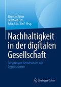 Cover: Nachhaltigkeit in der digitalen Gesellschaft - Springer Gabler