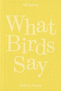 Enlarge image Cover: What Birds Say - Edition Taube