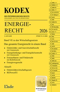 Enlarge image Cover: KODEX Energierecht 2026 - Linde