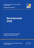 Cover: Betonbauteile 2026 - GUC Gesellschaft f. Unternehmensrechnung u. Controlling