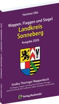Cover: Wappen, Flaggen und Siegel LANDKREIS SONNEBERG - Ein Lexikon - Ausgabe 2026 - Verlag Rockstuhl