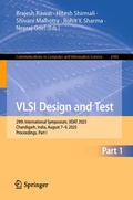 Cover: VLSI Design and Test - Springer
