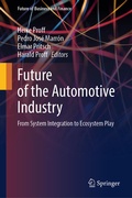 Cover: Future of the Automotive Industry - Springer