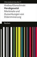 Cover: Herabgesetzt. Merkmale und Auswirkungen von Diskriminierung - Reclam