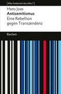 Cover: Antisemitismus. Eine Rebellion gegen Transzendenz - Reclam