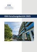 Cover: ISM-Forschungsbericht 2025 - BoD - Books on Demand