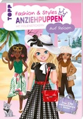 Cover: Fashion & Styles: Anziehpuppen mit Folienstickern. Auf Reisen - frechverlag GmbH