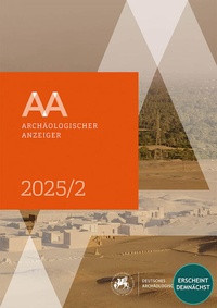 Enlarge image Cover: Archäologischer Anzeiger - Reichert Verlag