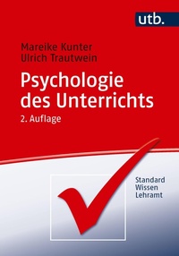 Bild vergrößern Bild: Psychologie des Unterrichts - UTB