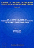 Cover: The Languages of Definition: The Formalisation of Dictionary Definitions for Natural Language Processing - Stationery Office Books