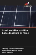 Cover: Studi sui film sottili a base di ossido di rame - Edizioni Sapienza