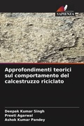 Cover: Approfondimenti teorici sul comportamento del calcestruzzo riciclato - Edizioni Sapienza
