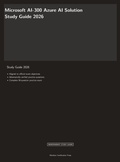 Cover: Microsoft AI-300 Exam Study Guide 2026 - Meridian Certification Press