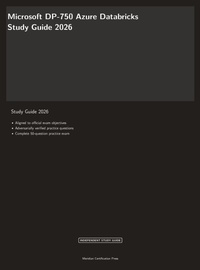 Enlarge image Cover: Microsoft DP-750 Exam Study Guide 2026 - Meridian Certification Press