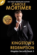 Cover: Kingston's Redemption (Kingston Security 3) - Carole Mortimer