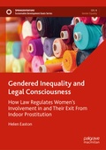 Cover: Gendered Inequality and Legal Consciousness - Palgrave Macmillan