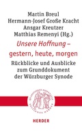 Cover: Unsere Hoffnung - gestern, heute, morgen - Verlag Herder