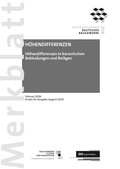 Bild: Merkblatt H&ouml;hendifferenzen: 2026-02 (PDF) - Rudolf M&uuml;ller Verlag