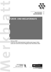 Bild vergrößern Bild: Merkblatt Groß- und Megaformate: 2026-02 (PDF) - Rudolf Müller Verlag
