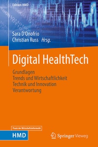 Enlarge image Cover: Digital HealthTech - Springer Vieweg