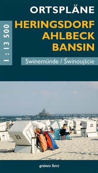 Bild vergrößern Bild: Ortspläne Heringsdorf/Ahlbeck/Bansin - grünes herz