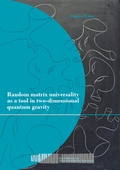 Cover: Random matrix universality as a tool in two-dimensional quantum gravity - Universit&auml;t Regensburg Universit&auml;tsbibliothek