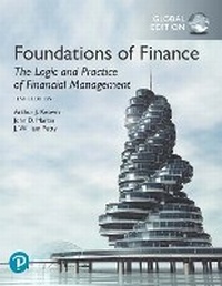 Enlarge image Cover: Foundations of Finance, Global Edition -- Pearson eText (OLP) 5Yr Subscription - Pearson Education Limited
