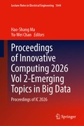 Cover: Proceedings of Innovative Computing 2026 Vol 2-Emerging Topics in Big Data - Springer