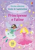 Cover: Principesse e fatine. Con adesivi - Vesto le bamboline. Piccola collezione;Usborne