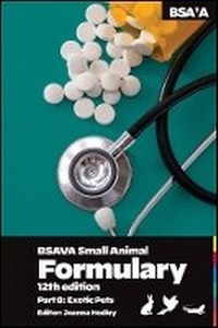Enlarge image Cover: BSAVA Small Animal Formulary, Part B - British Small Animal Veterinary Association