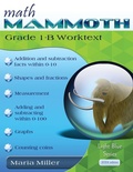Cover: Math Mammoth Grade 1-B Worktext - Math Mammoth