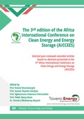 Cover: The 3rd edition of the Africa International Conference on Clean Energy and Energy Storage (AICCEES) - Trans Tech Publications Ltd