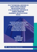Cover: The 3rd Int. Conf. on Energy Storage Technology and Applications (ICESTA) & The Int. Conf. on Chemical Engineering, Environment, and Applied Science (ICCEAS) - Trans Tech Publications Ltd