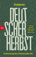 Cover: Deutscher Herbst - btb