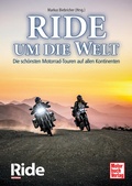 Cover: RIDE um die Welt - Motorbuch Verlag