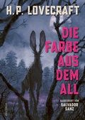 Cover: Die Farbe aus dem All. Illustriert von Salvador Sanz - Anaconda Verlag