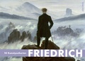 Cover: Postkarten Gro&szlig;format Caspar David Friedrich - Anaconda Verlag