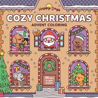 Enlarge image Cover: Cozy Christmas Advent Coloring Book - Lake Press