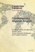 Cover: Contemporary Nigerian English - Cambridge University Press