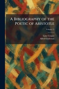 Cover: A Bibliography of the Poetic of Aristotle - Creative Media Partners, LLC