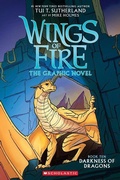 Cover: Darkness of Dragons: A Graphic Novel (Wings of Fire Graphic Novel #10) - Scholastic US