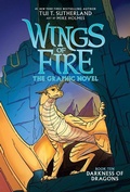 Cover: Darkness of Dragons: A Graphic Novel (Wings of Fire Graphic Novel #10) - Scholastic US