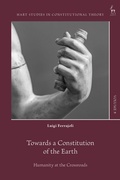 Cover: Towards a Constitution of the Earth - Hart Publishing